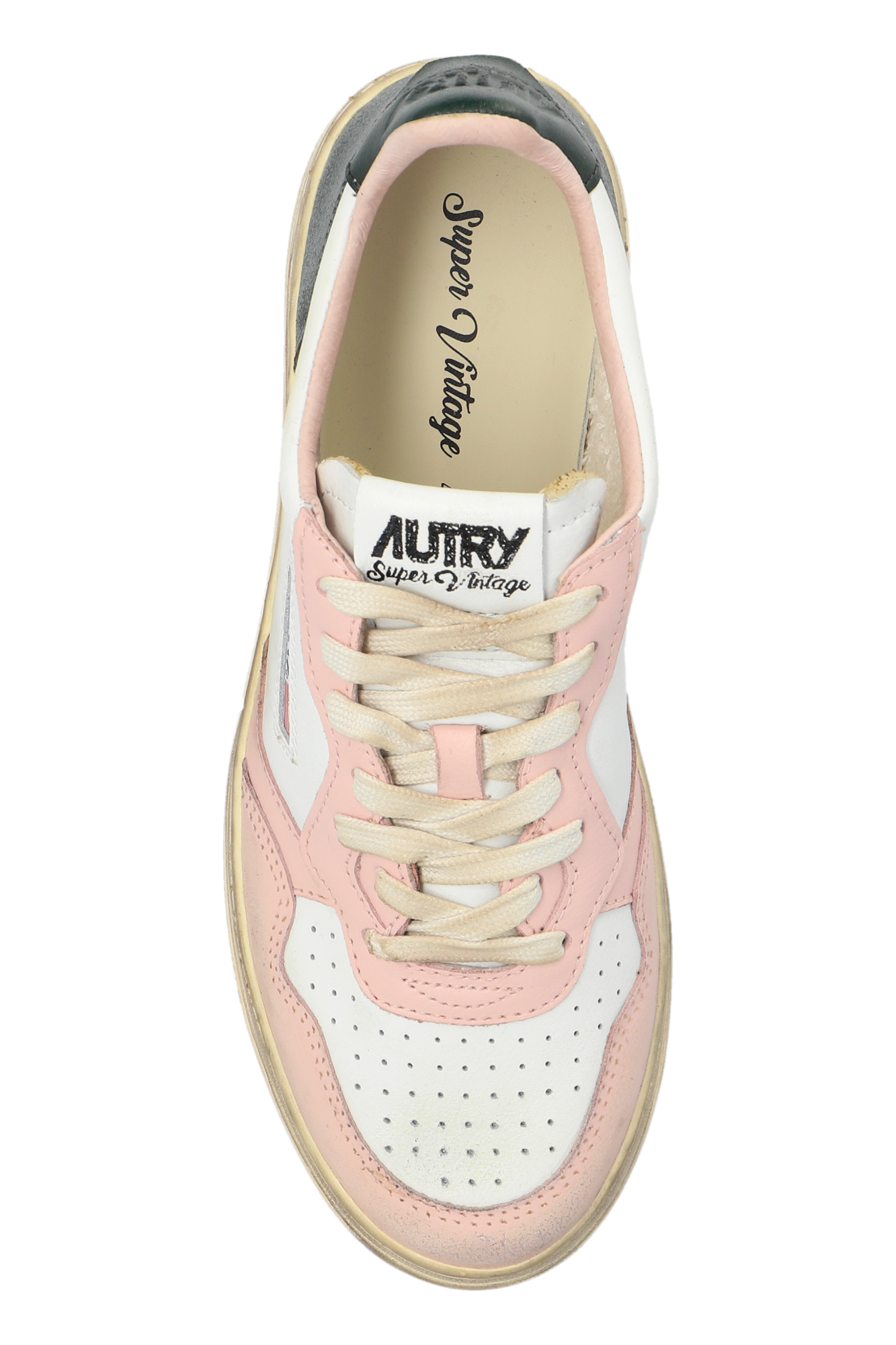 スニーカー AUTRY AVLW Sneakers Sup Vint Low Autry Medalist Low Sneakers In White And Black Leather